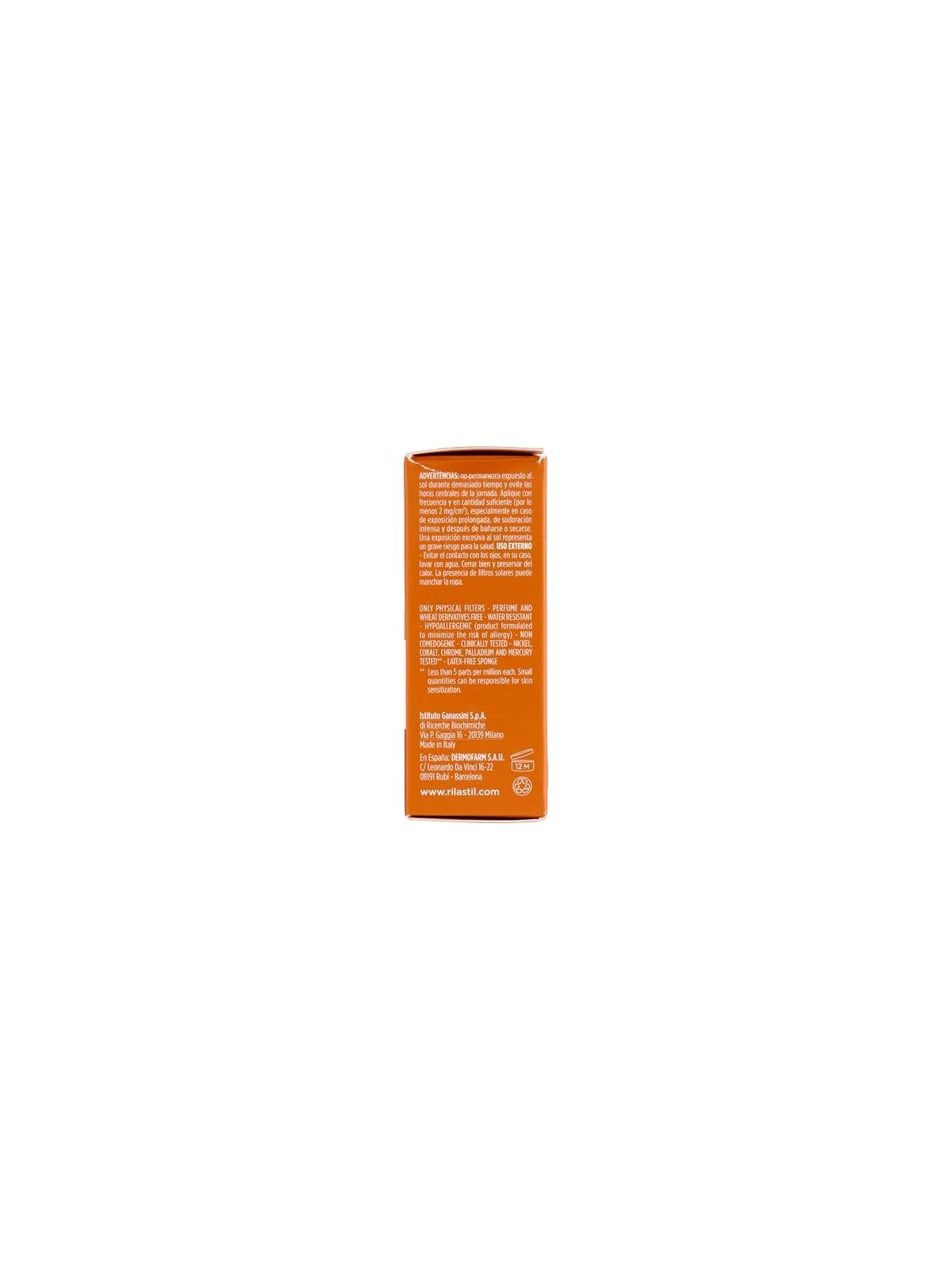 Rilastil SUN SYSTEM SPF50 Crema Compatta Bronzo Donna