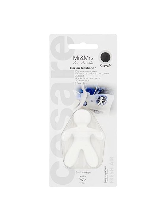 Mr & Mrs Fragrance Cesare Deodorante Per Auto Fresh Air 1 pz unisex