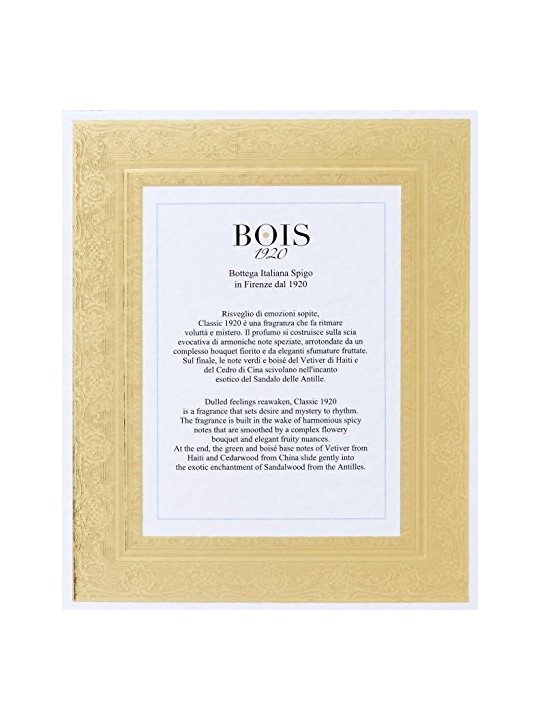 Bois 1920 Classic 1920 Eau de Toilette Unisex 100ml