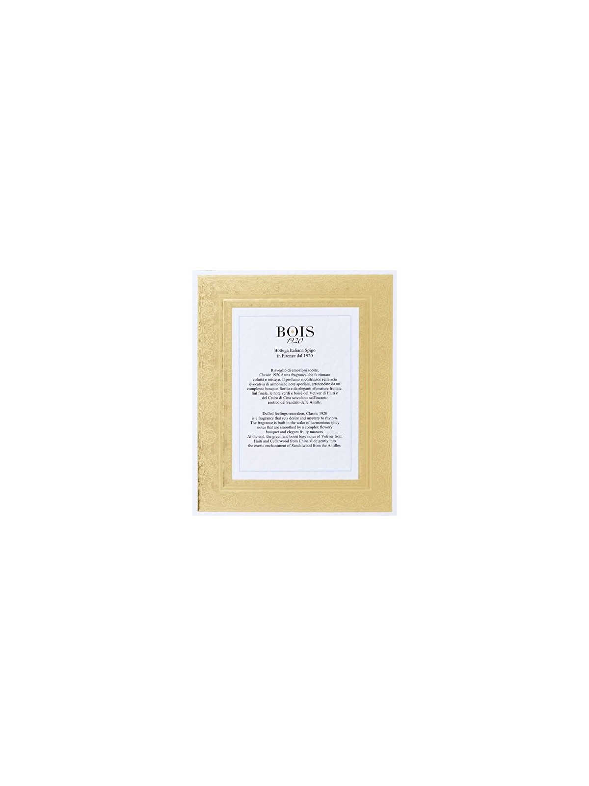 Bois 1920 Classic 1920 Eau de Toilette Unisex 100ml
