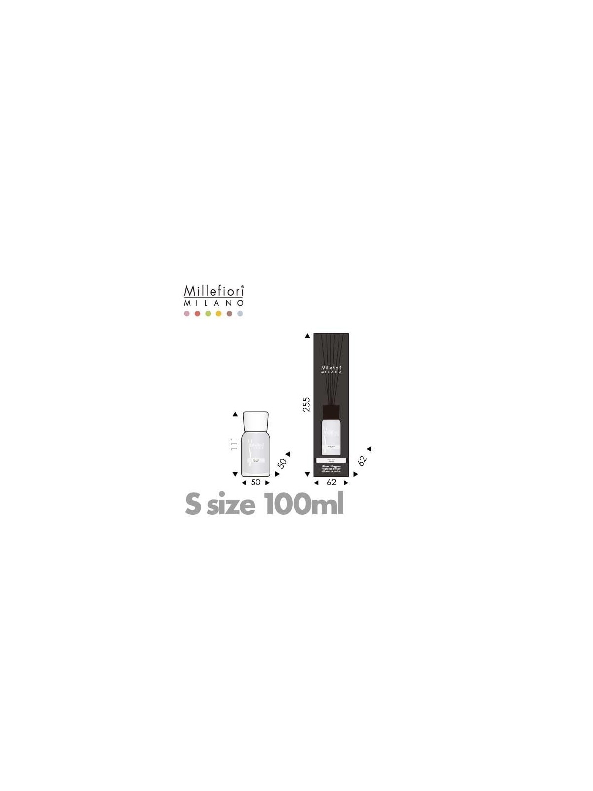 Diffusore a Bastoncino Nero 100ml