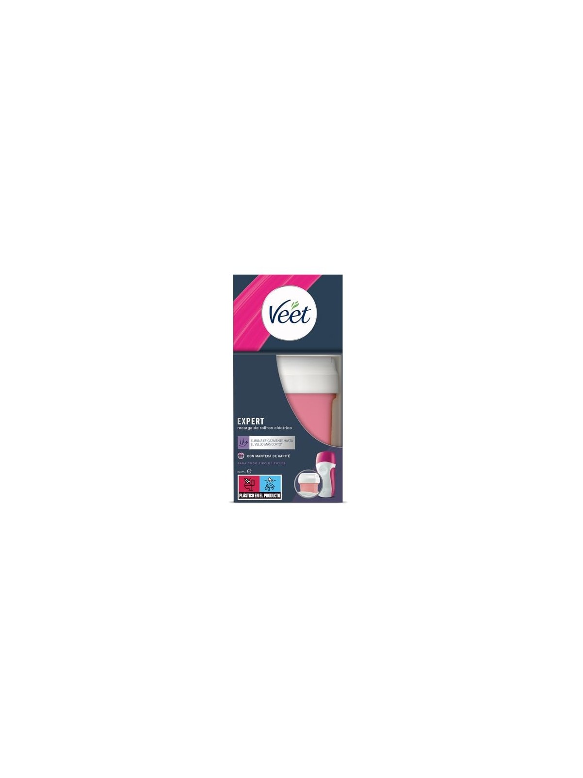 Veet EASY WAX rollon ricarica gambebraccia 50ml donna