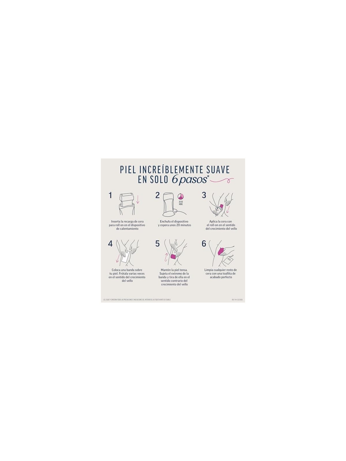 Veet EASY WAX rollon ricarica gambebraccia 50ml donna