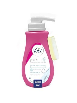 Veet PURE SHOWER Sensitive Skin Depilatory Cream 400ml Women