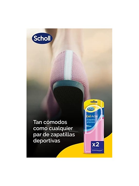 Scholl GelActive Solette per Scarpe Piatte Unisex Taglia 35405