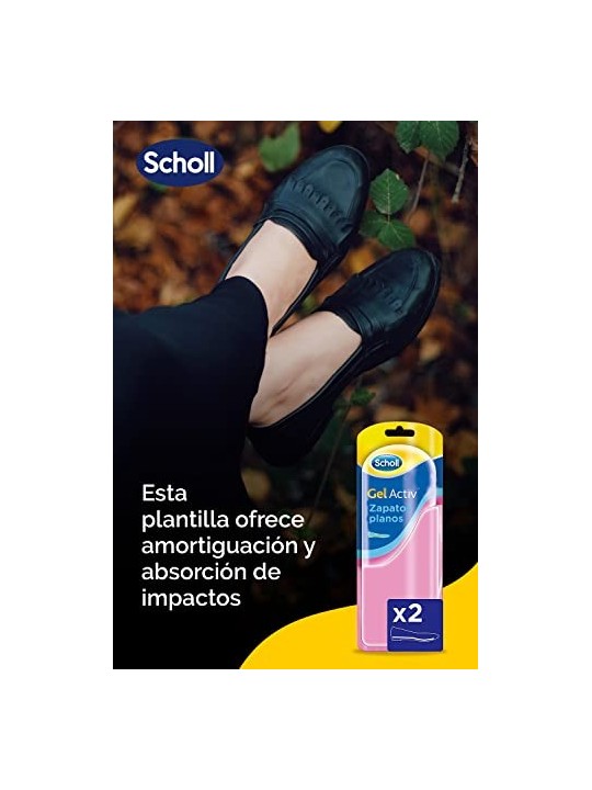 Scholl GelActive Solette per Scarpe Piatte Unisex Taglia 35405