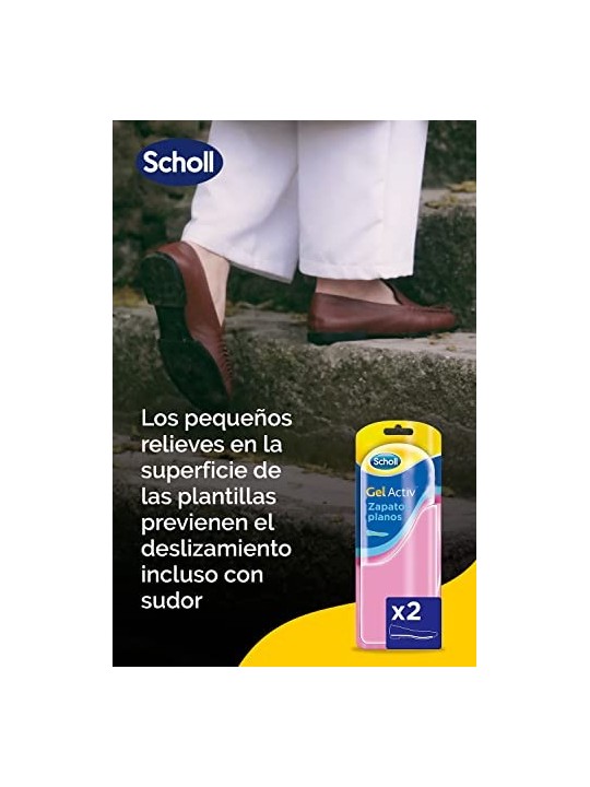 Scholl GelActive Solette per Scarpe Piatte Unisex Taglia 35405