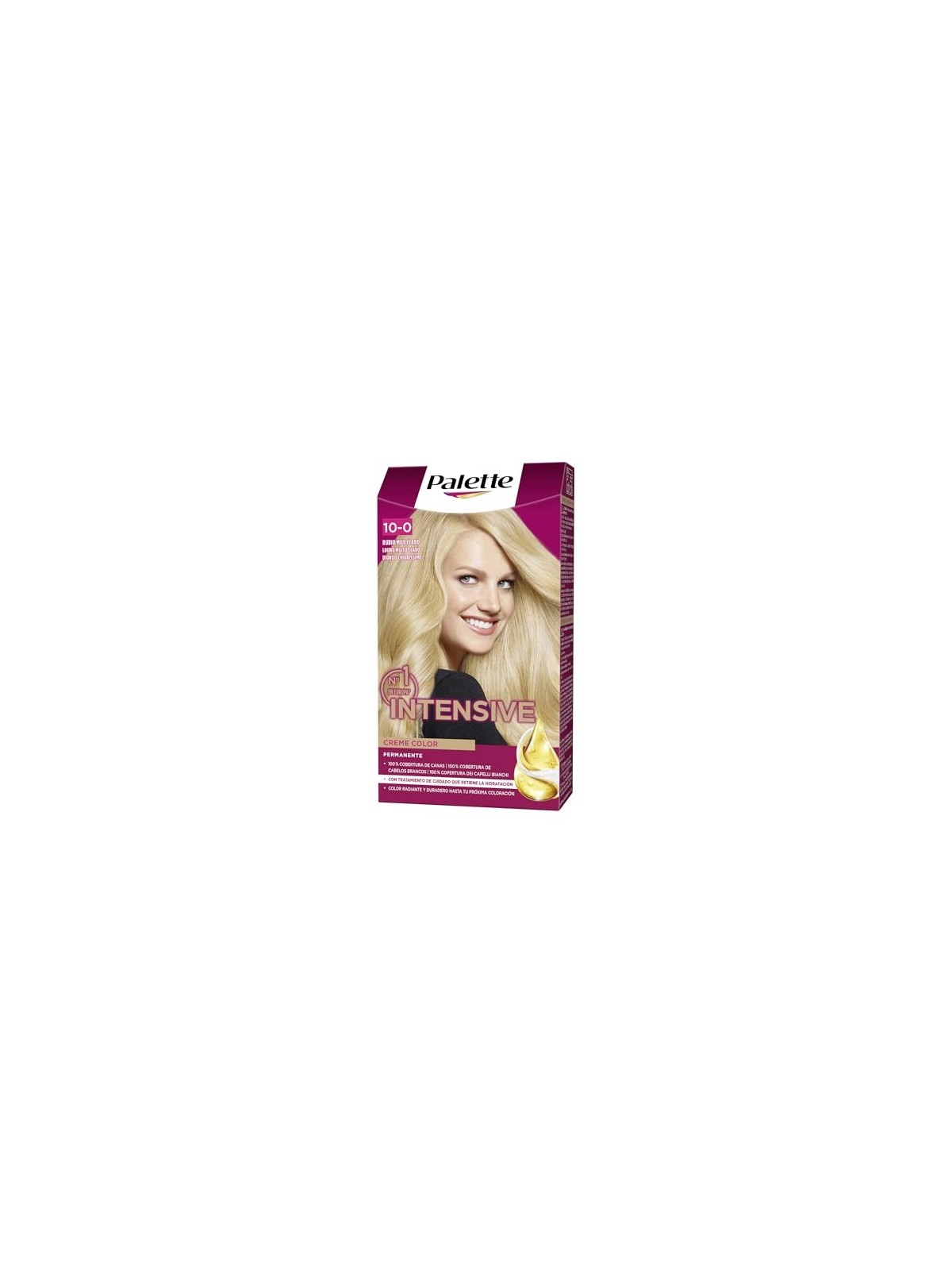Palette PALETTE INTENSIVE tinta 10biondo molto chiaro 1 unit donna