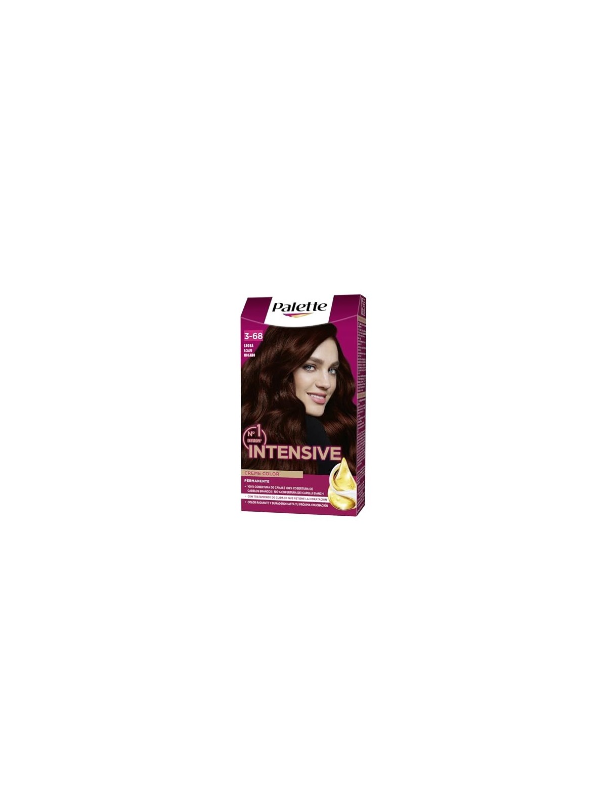 Palette INTENSIVE tinta 3.68 mogano