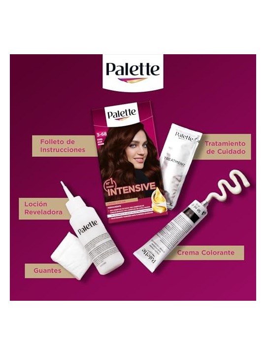 Palette INTENSIVE tinta 3.68 mogano
