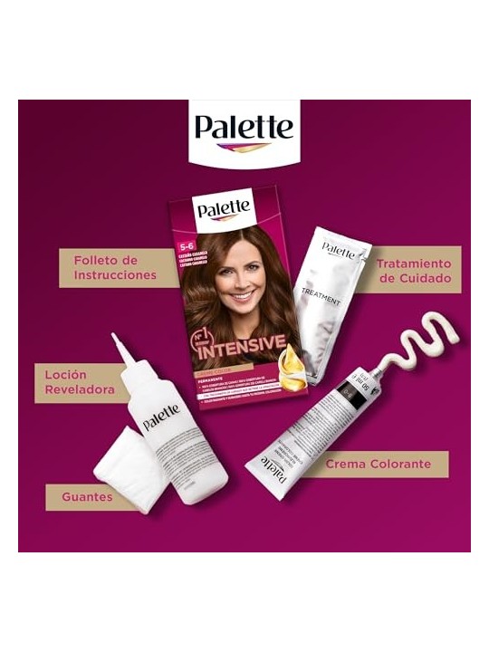 Palette INTENSIVE tinta 5.6 castano caramello