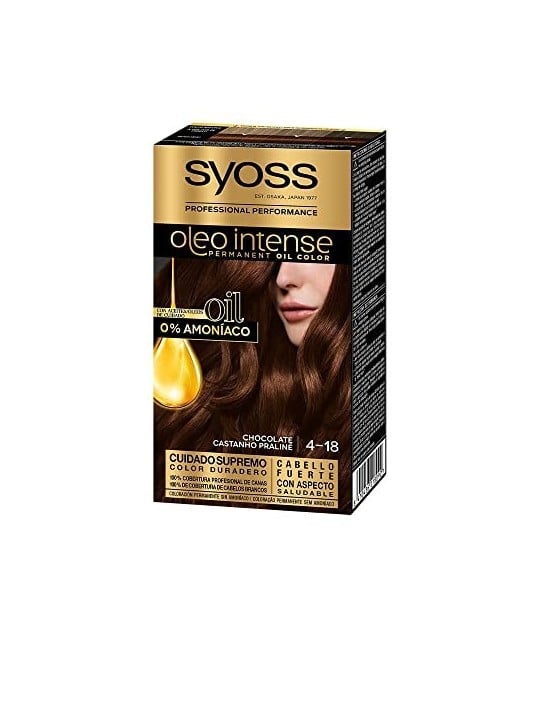Syoss OLEO INTENSE colore capelli 4.18-cioccolato 5 unitï¿½ï¿½ donna