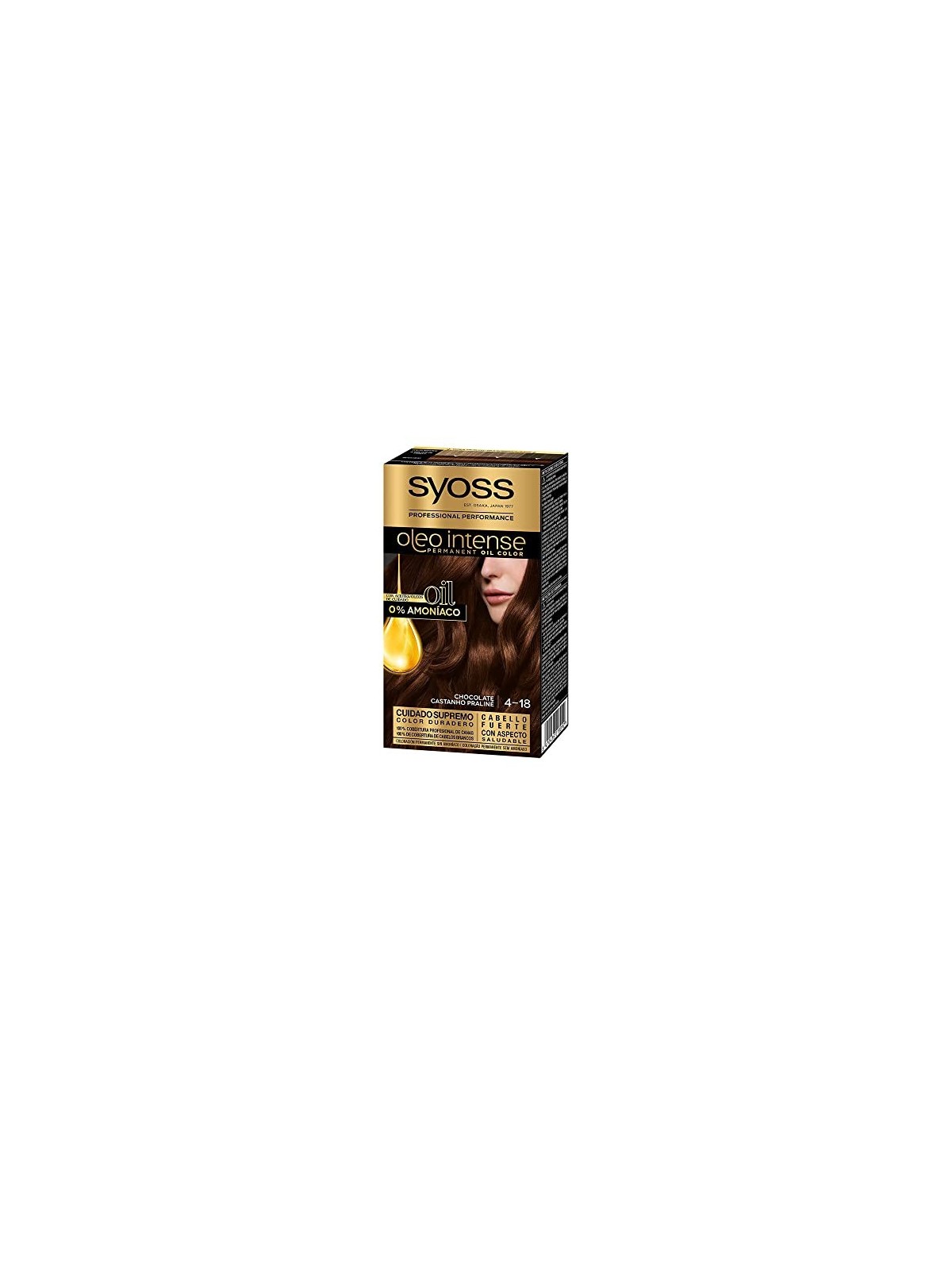 Syoss OLEO INTENSE colore capelli 4.18-cioccolato 5 unitï¿½ï¿½ donna
