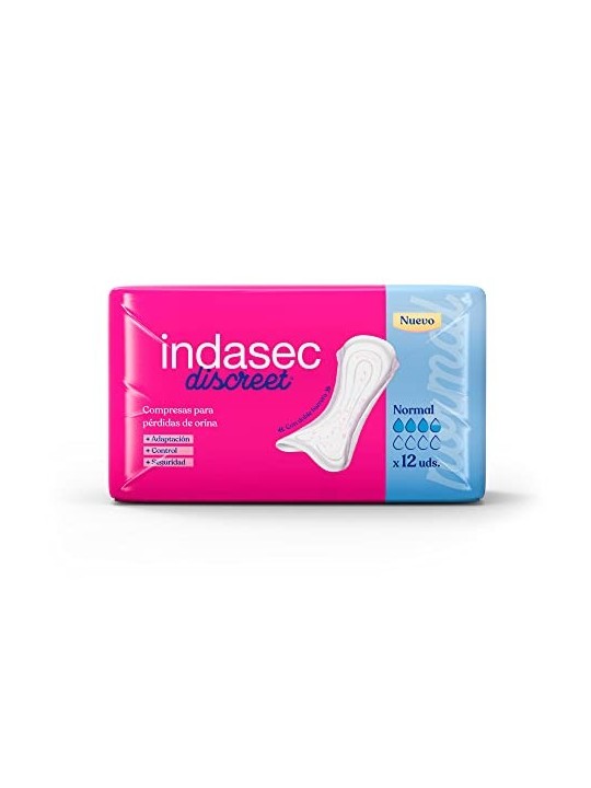 Indasec DISCREET pannolino per incontinenza normale 12 unit donna