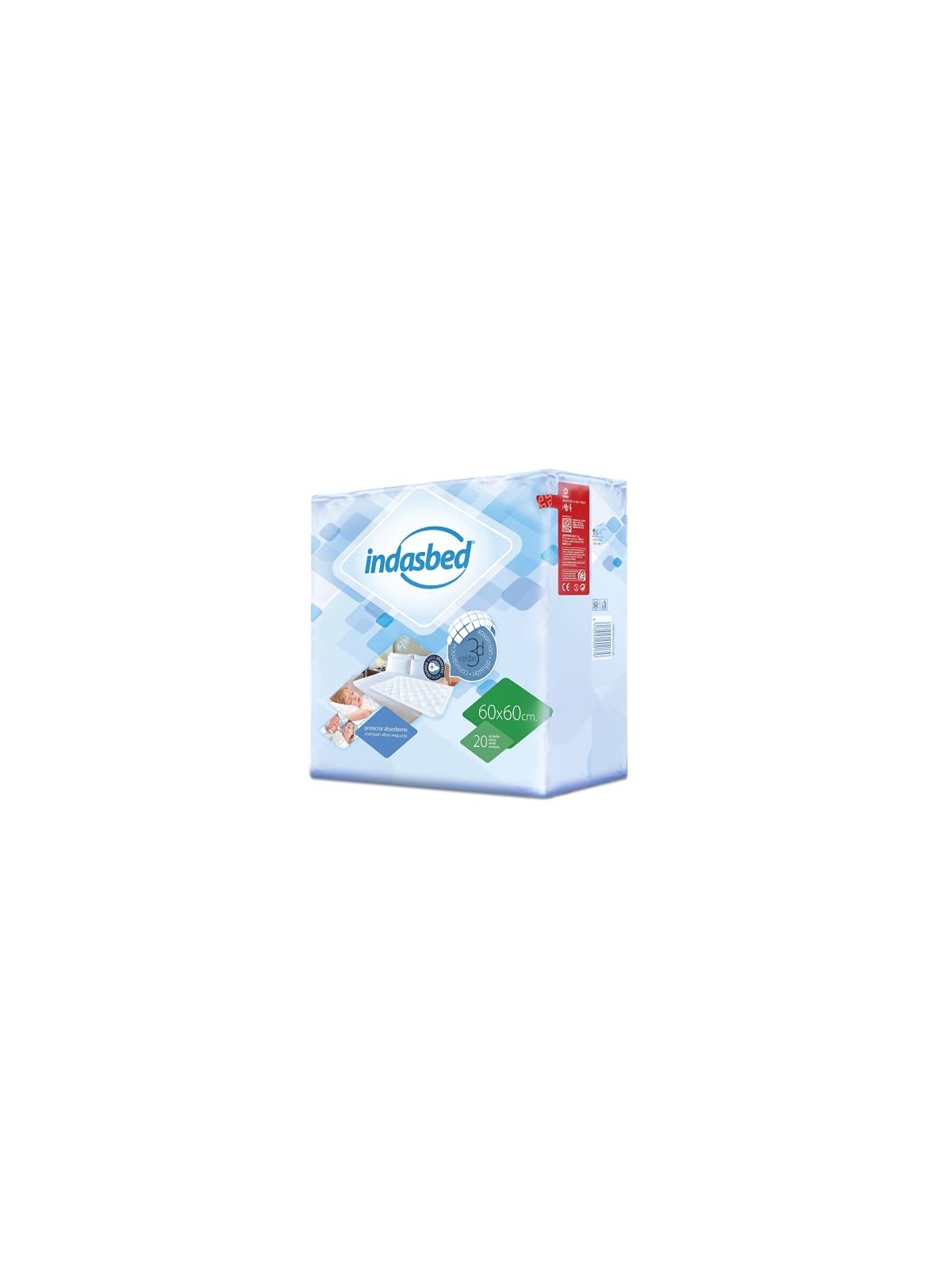 Indasec INDASBED protezione assorbente 60x60 cm 20 unit donna