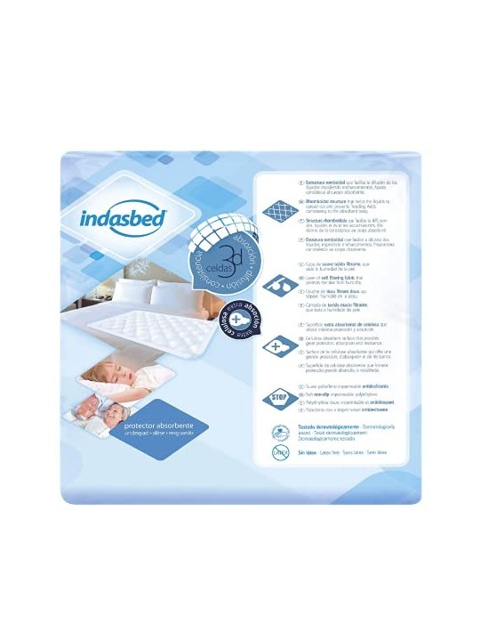 Indasec INDASBED protezione assorbente 60x60 cm 20 unit donna