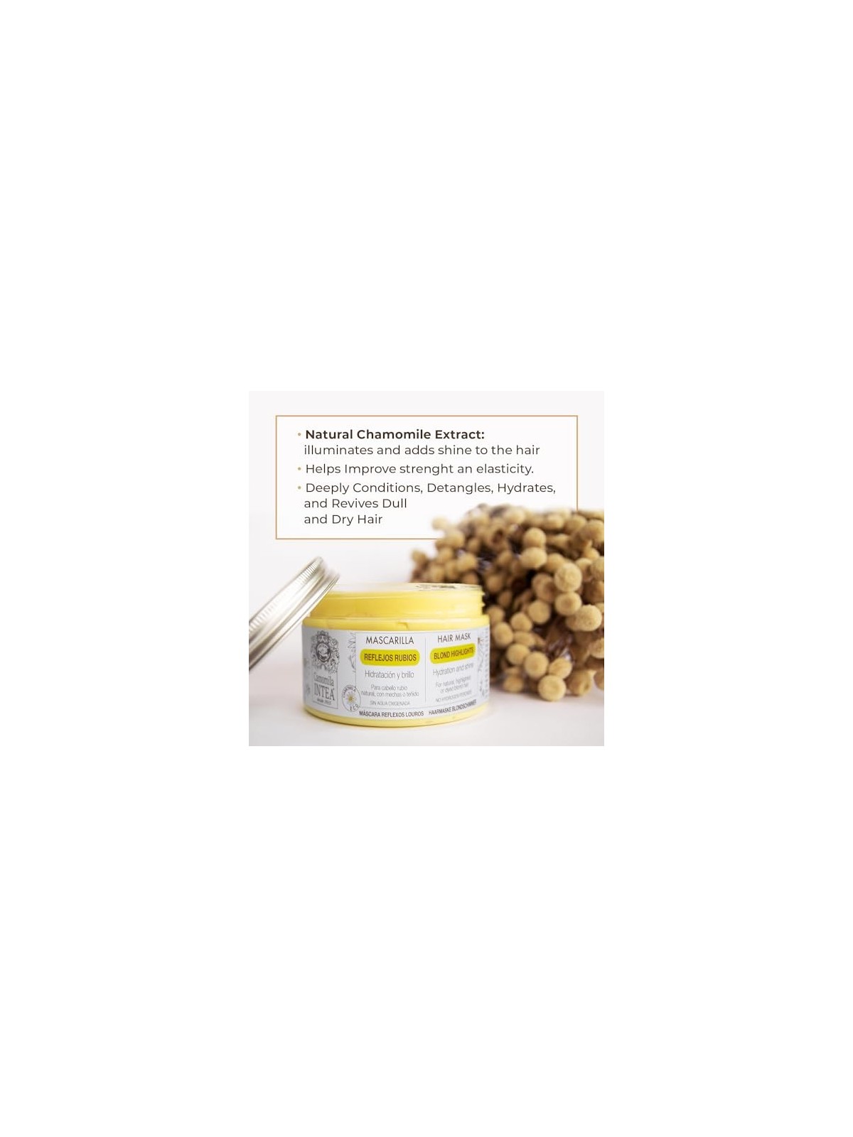 Camomila Intea Maschera Riflessi Biondi 250ml
