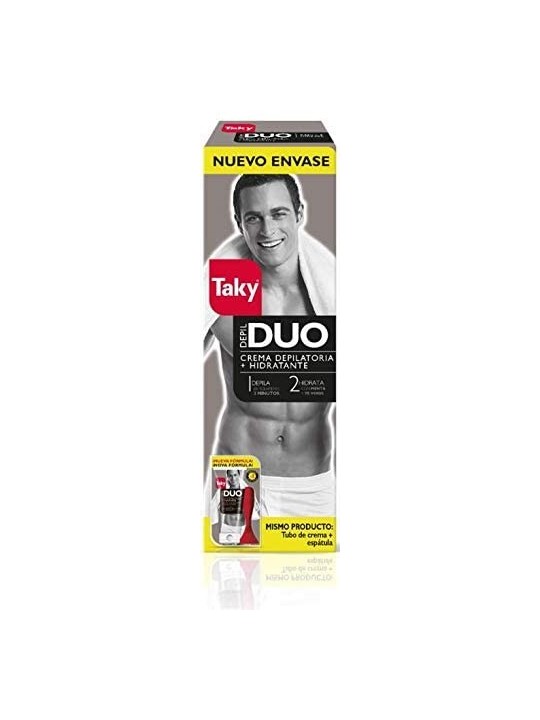 Taky MAN DUO crema depilatoria idratante 3 minuti 200ml unisex