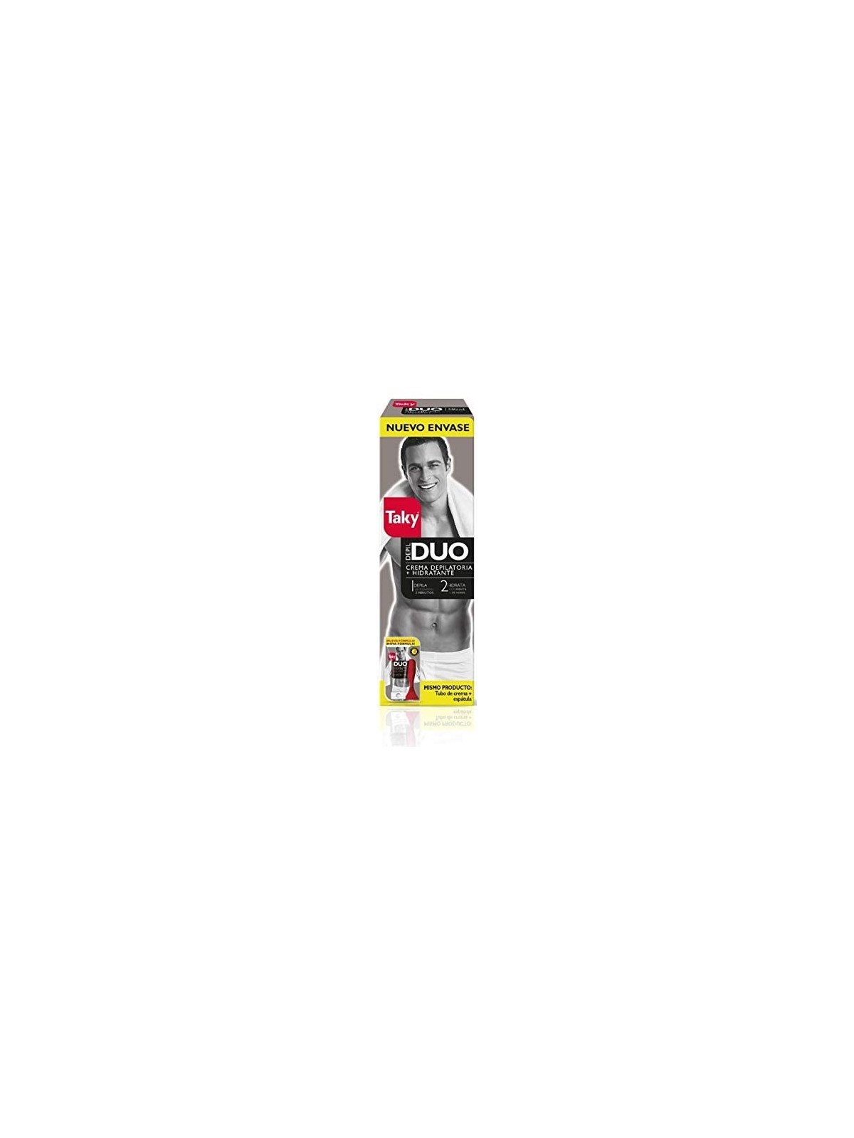 Taky MAN DUO crema depilatoria idratante 3 minuti 200ml unisex