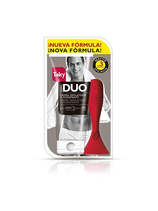 Taky MAN DUO crema depilatoria idratante 3 minuti 200ml unisex