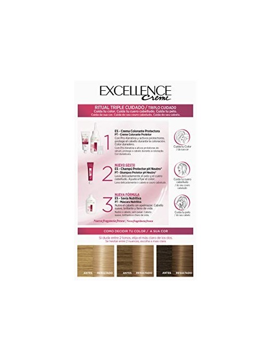 L'Orï¿½ï¿½al Paris EXCELLENCE Creme tinte 8 biondo chiaro 192ml unisex