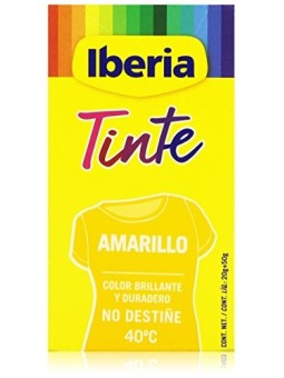 IBERIA Tinta per Abiti Non Sbiadisce 40 Giallo 70g unisex