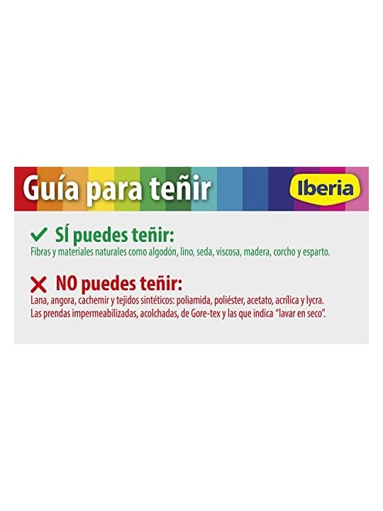 IBERIA Tinta per Abiti Non Sbiadisce 40 Granata 70g unisex