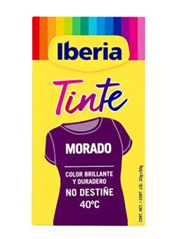 IBERIA Tinta per Abiti Non Sbiadisce 40 Viola 70g unisex