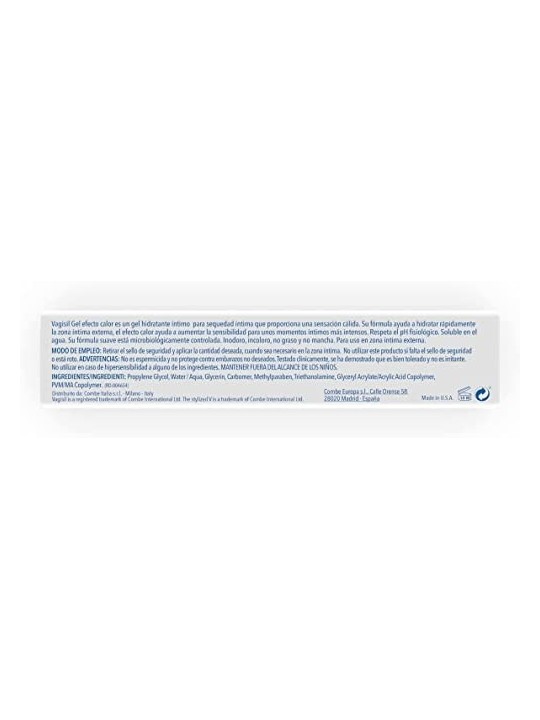 Vagisil Gel Lubrificante Effetto Calore 30 gr Donna