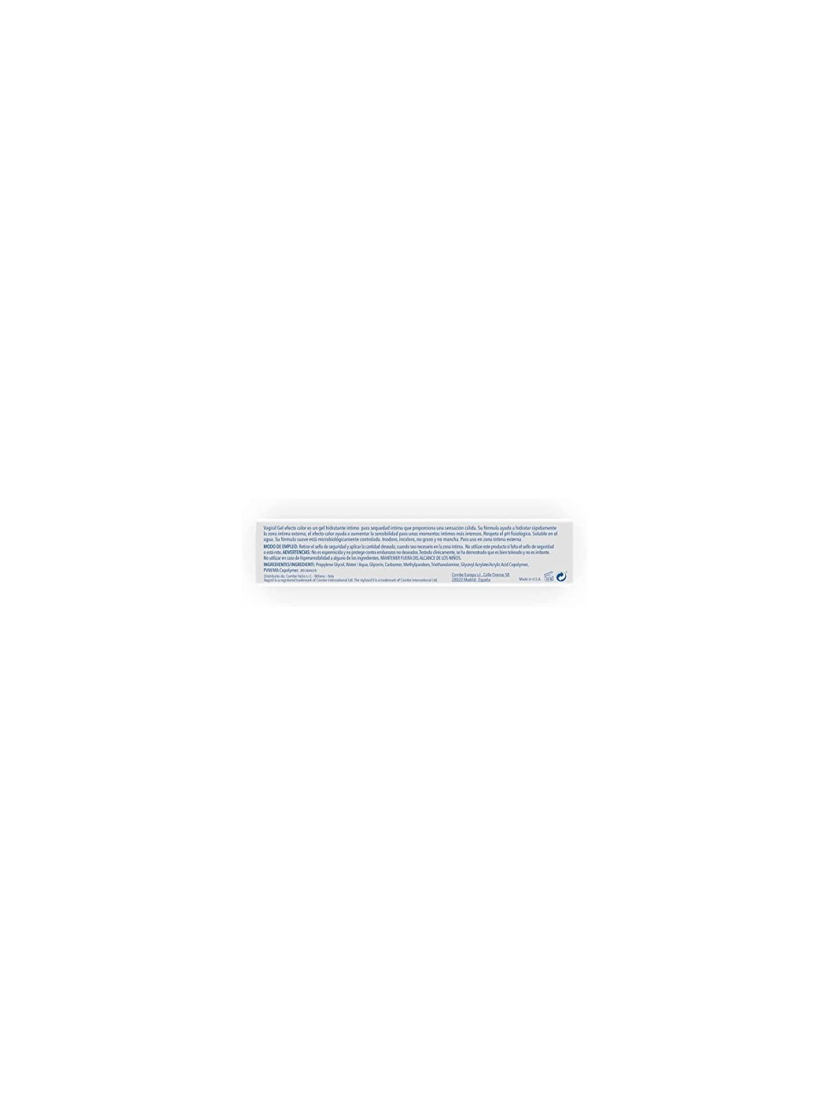 Vagisil Gel Lubrificante Effetto Calore 30 gr Donna
