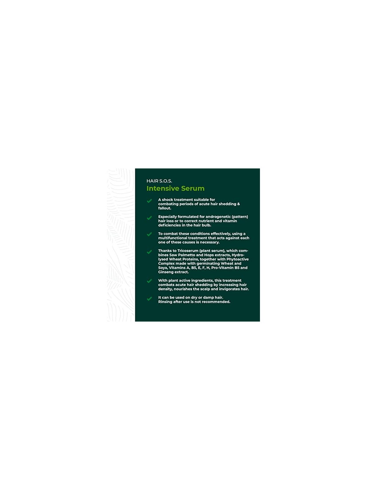 Natur Vital SIERO ANTICADUTA trattamento intensivo 7 fiale x 12ml unisex