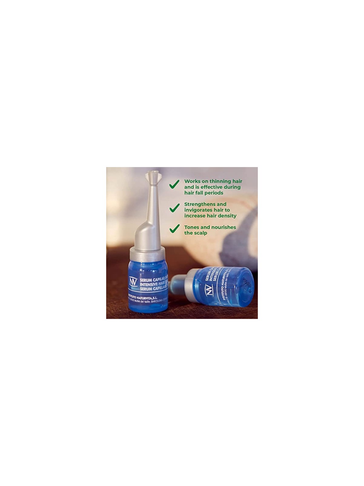 Natur Vital SIERO ANTICADUTA trattamento intensivo 7 fiale x 12ml unisex