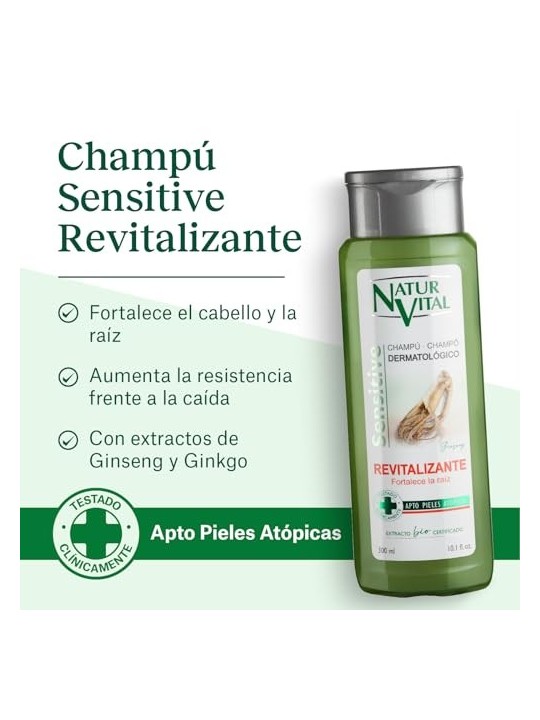 Shampoo Sensitive Natur Vital, 300ml