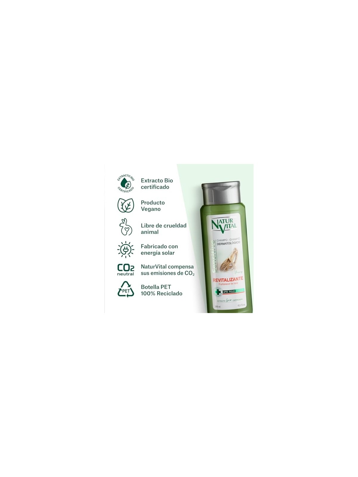 Shampoo Sensitive Natur Vital, 300ml