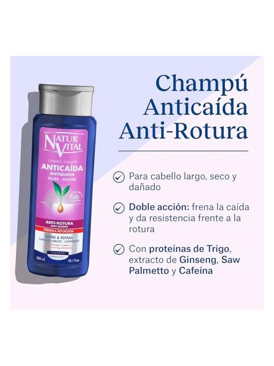 Natur Vital SHAMPOO ANTICADUTA 300ml