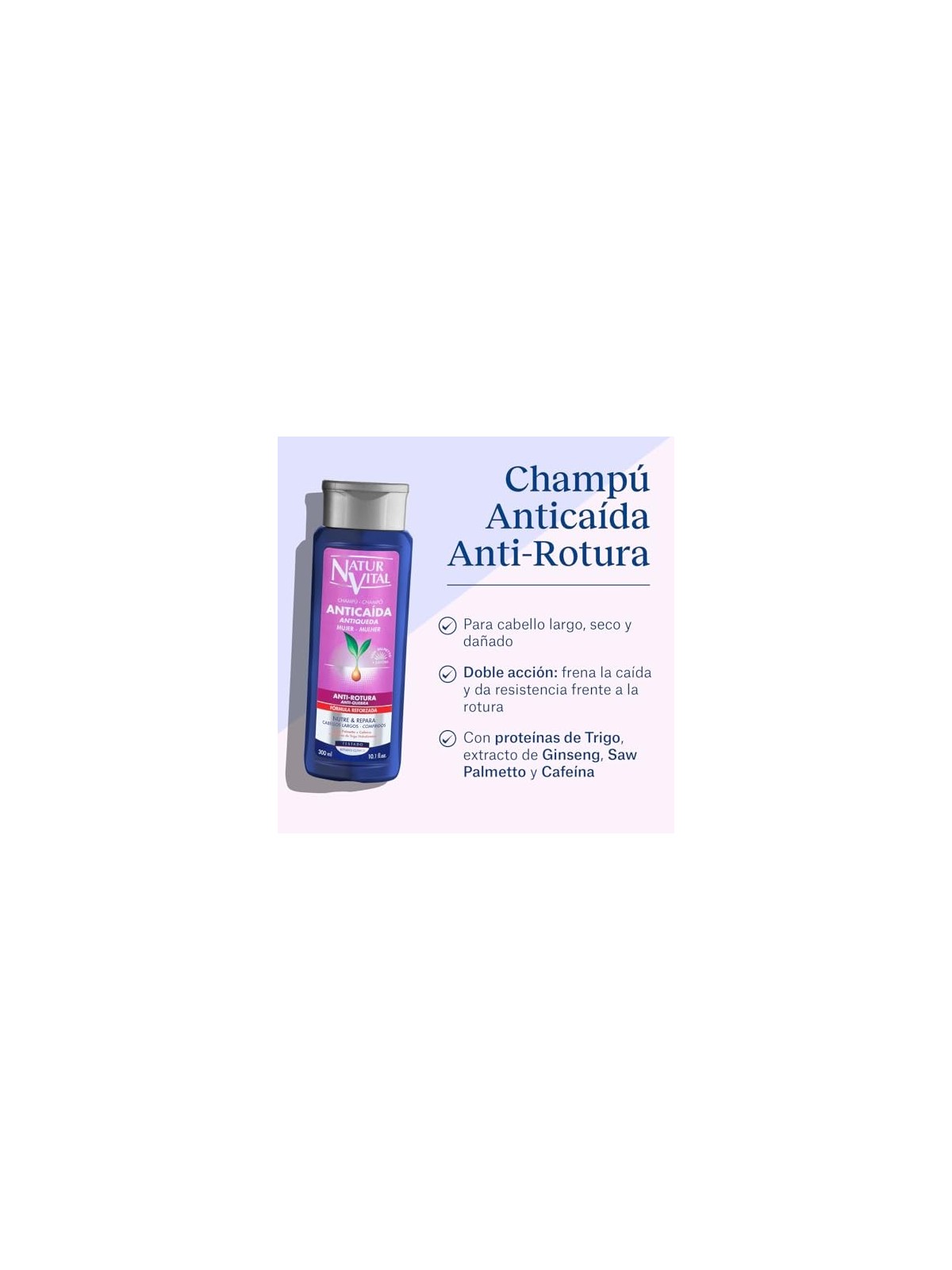 Natur Vital SHAMPOO ANTICADUTA 300ml