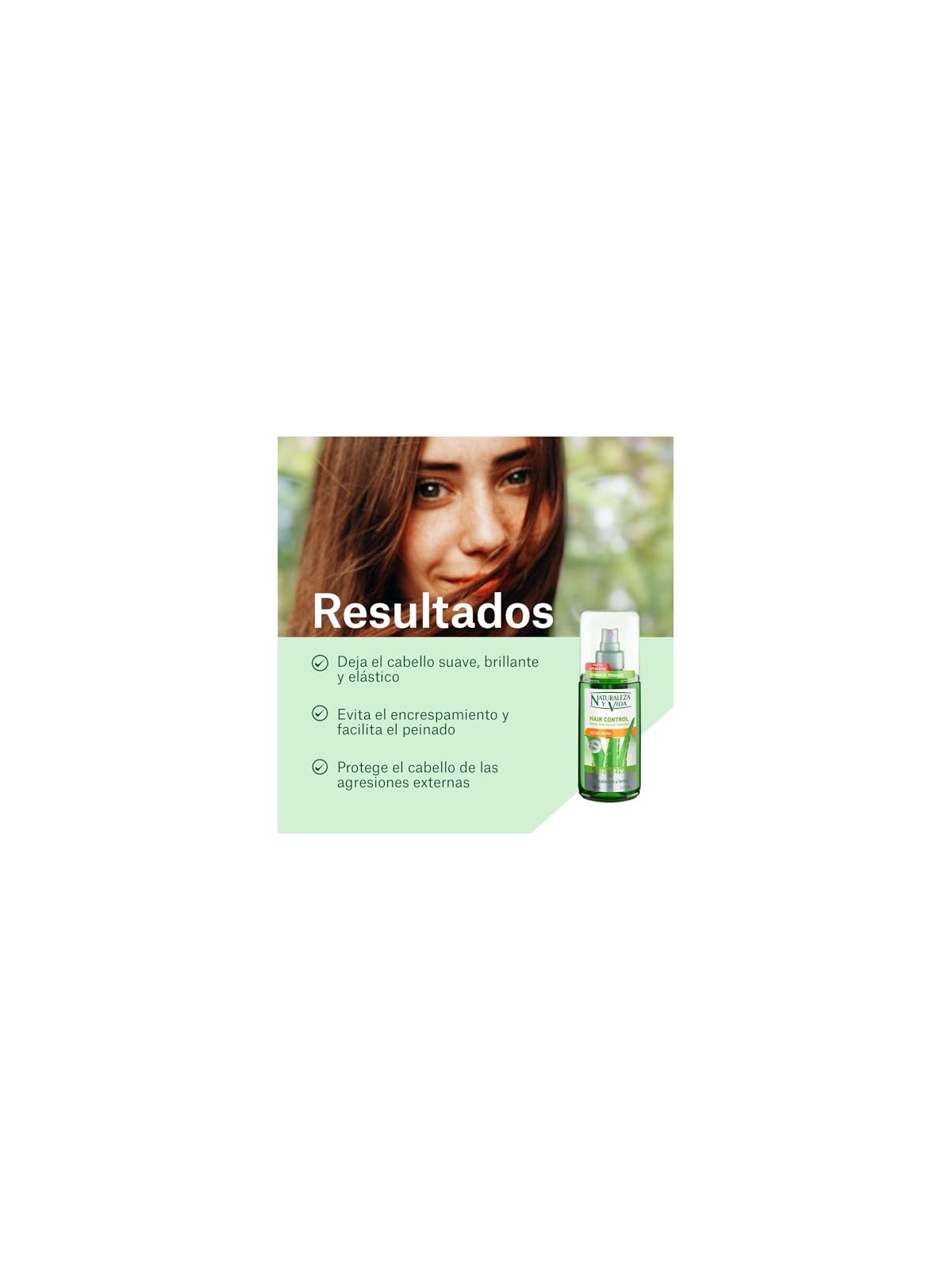 Natur Vital Hair Control Spray 200ml Unisex
