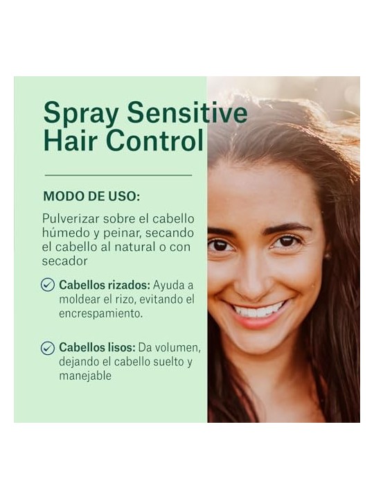 Natur Vital Hair Control Spray 200ml Unisex