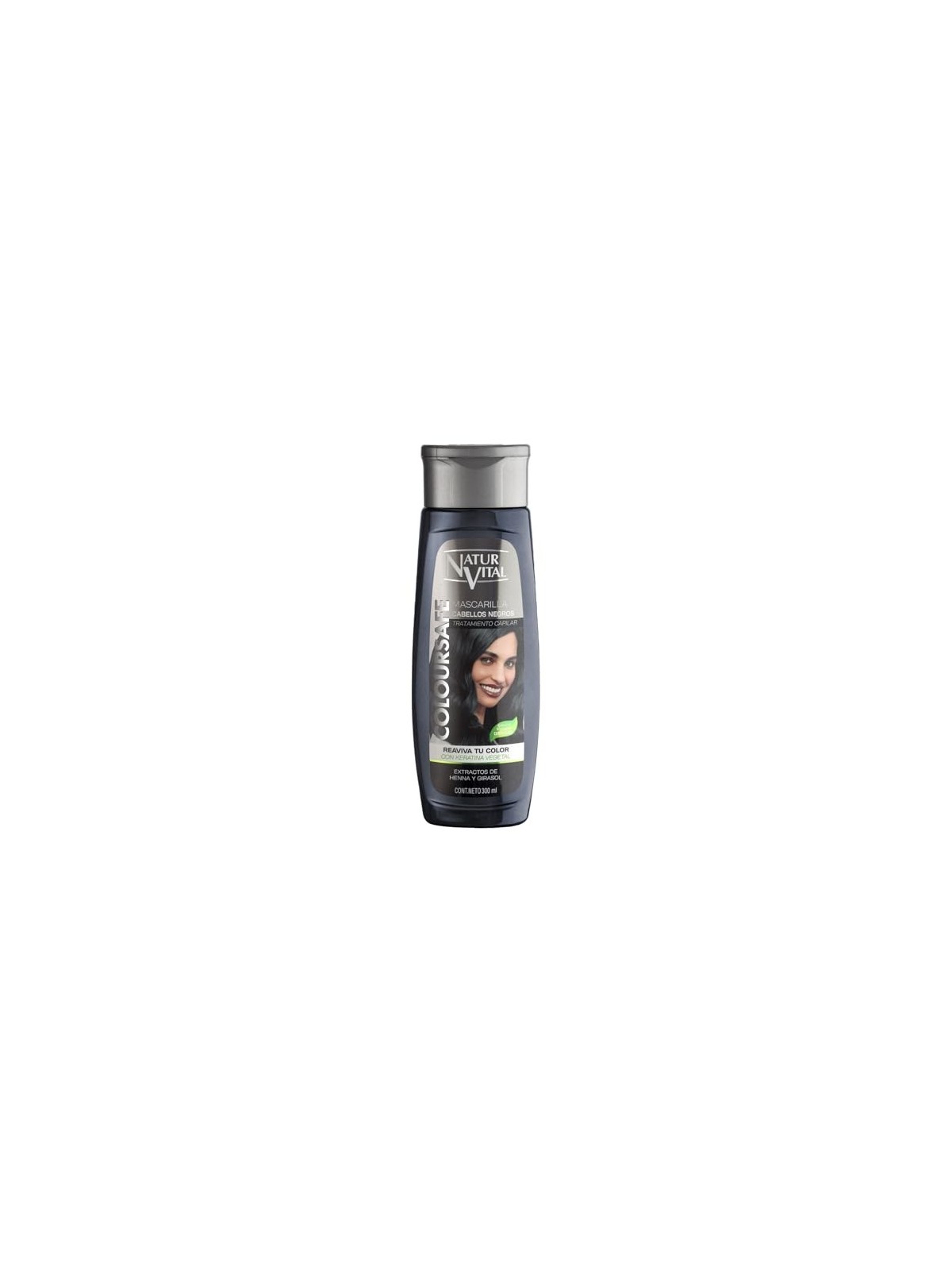 Maschera ColorSafe Natur Vital nero 300ml unisex
