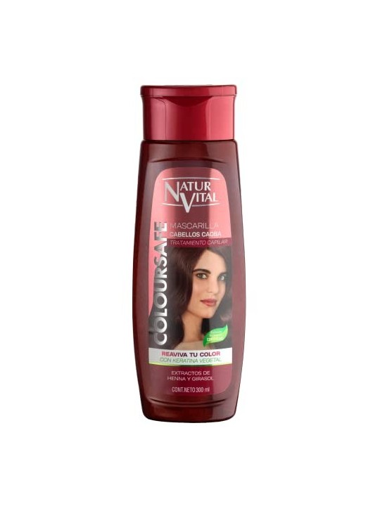 Natur Vital MASCARILLA COLOURSAFE mogano 300ml unisex