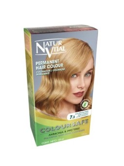 Permanent Hair Color Natur Vital COLOURSAFE 7.3 Golden Blonde