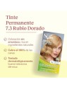 Permanent Hair Color Natur Vital COLOURSAFE 7.3 Golden Blonde