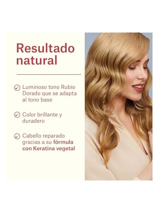 Permanent Hair Color Natur Vital COLOURSAFE 7.3 Golden Blonde