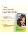 Natur Vital COLOURSAFE tinta permanente 5castano chiaro unisex