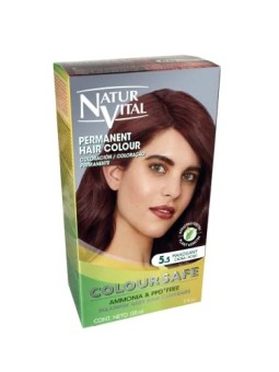 Natur Vital COLOURSAFE tinta permanente 55mogano unisex