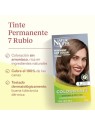 Natur Vital COLOURSAFE Tintura Permanente per Capelli 7Biondo Unisex