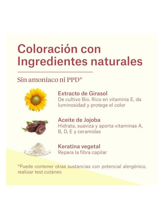 Natur Vital COLOURSAFE tinta permanente 643nocciola unisex