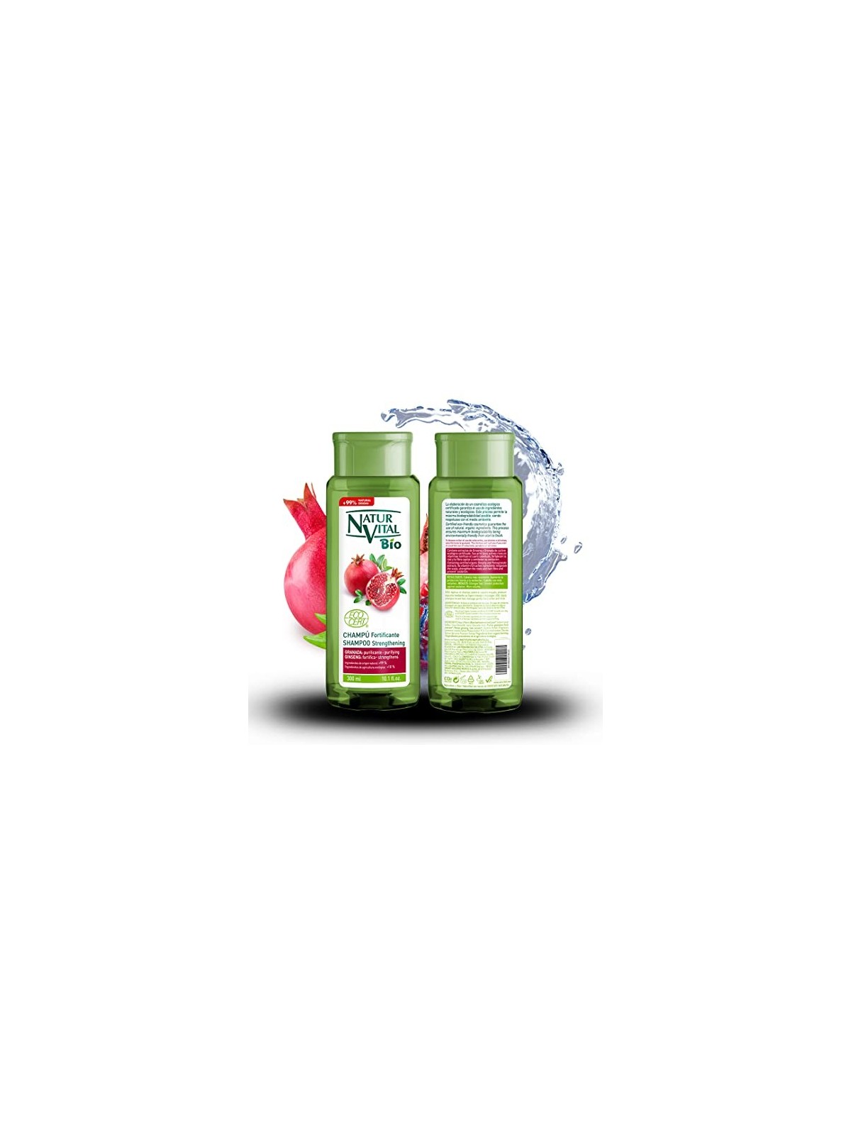 Shampoo fortificante Natur Vital BIO ECOCERT 300ml