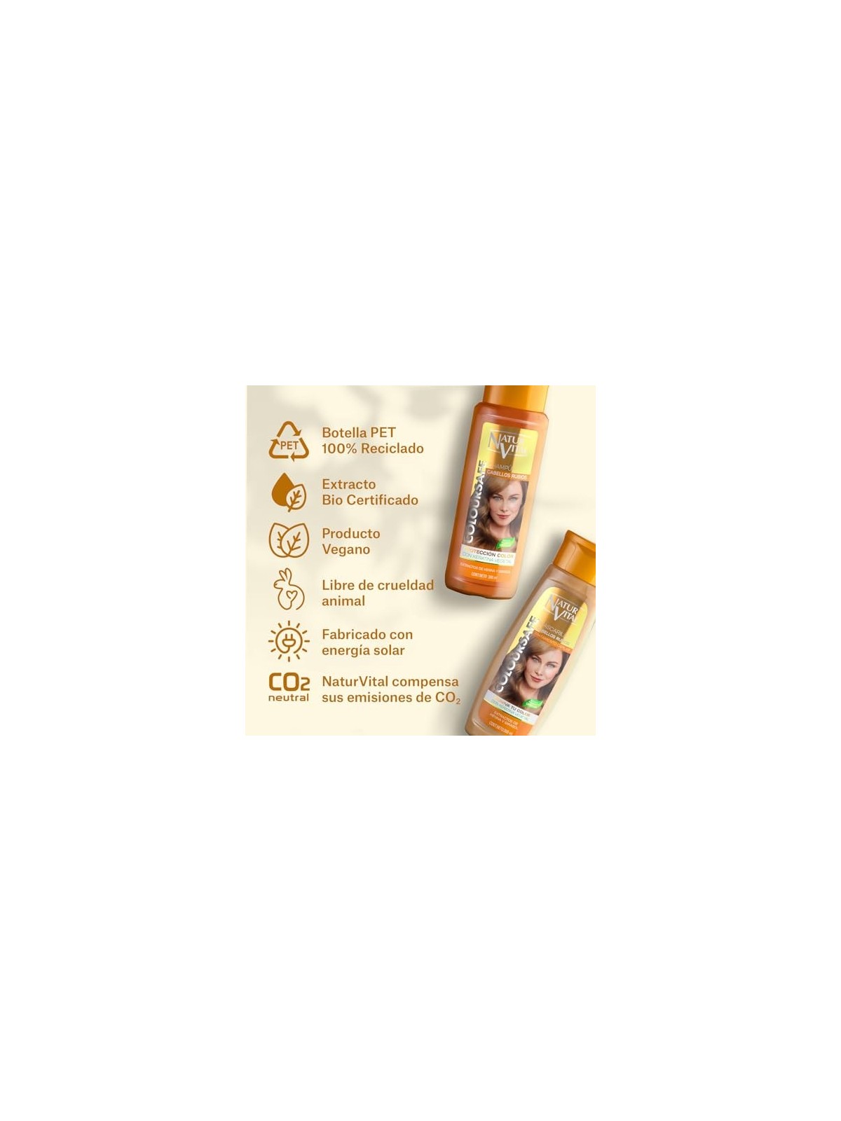 Natur Vital SHAMPOO COLORE biondo 300ml unisex