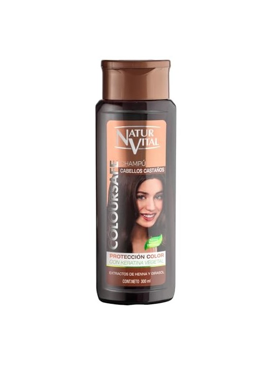 Natur Vital SHAMPOO COLORE castano 300ml unisex